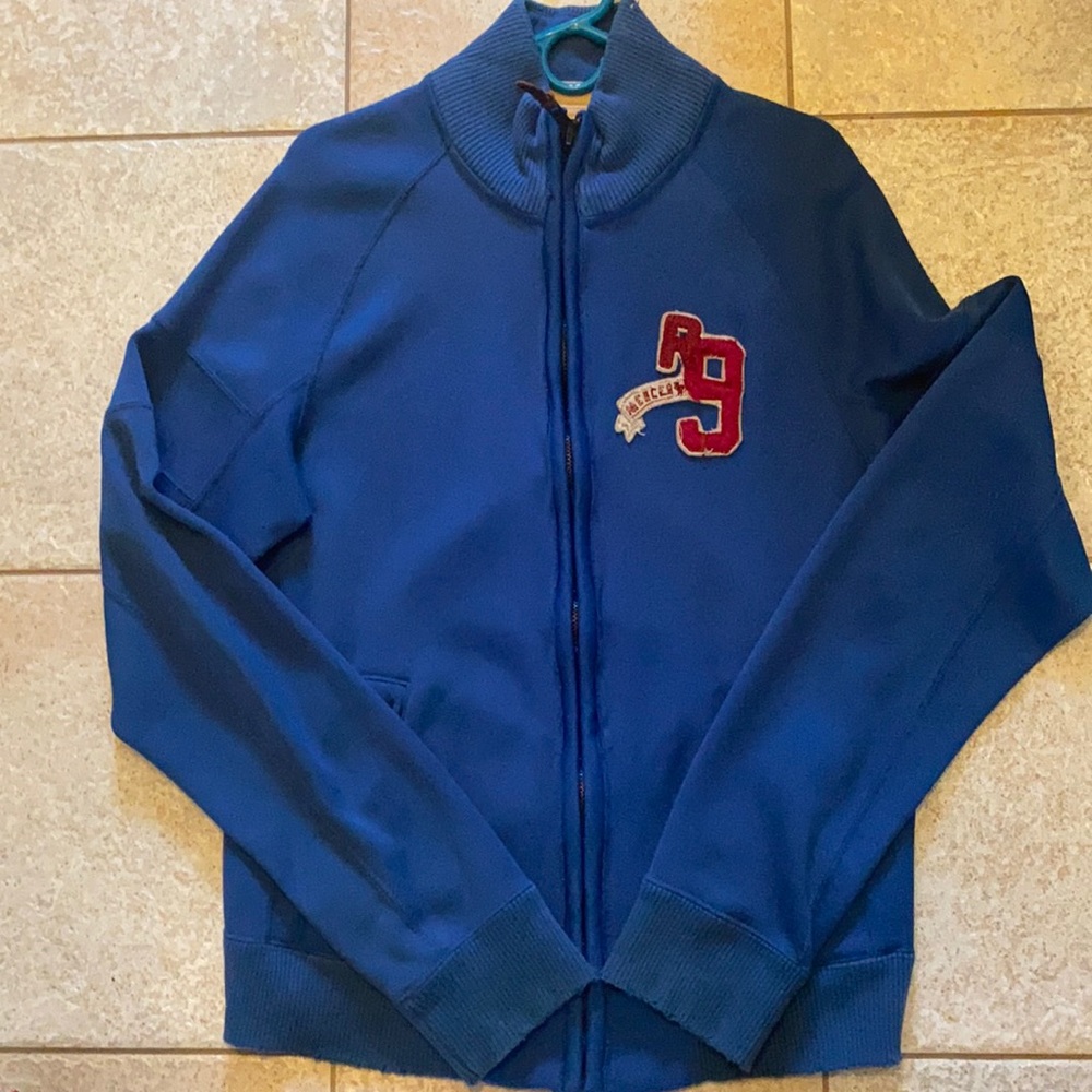 RARE: Ruehl full zip light jacket.